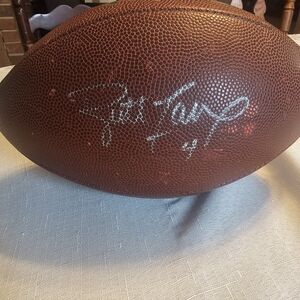 Green Bay Packers Brett Favre Autographed NFL Football 2020